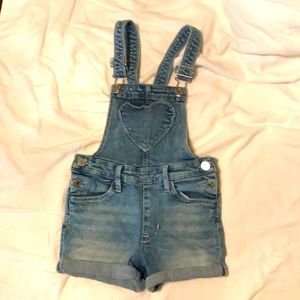 Toddler shorts jean jumper